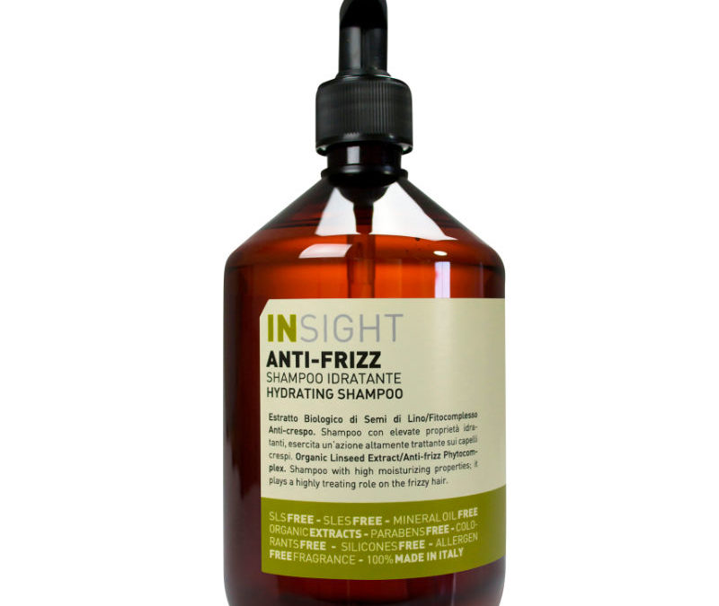 INsight– Anti Frizz Hydrating Shampoo- Krøller og Kruset Hår