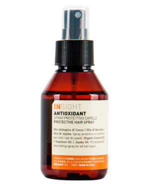 INsight Antioxidant Spray hårspray giver håret glans og er varmebeskyttende miljøvenlig