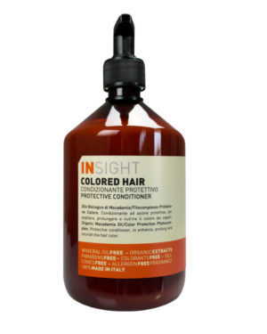 INsight Colored conditioner hårbalsam til farvet hår curly girl glansgivende miljøvenlig vegansk 96% naturlig