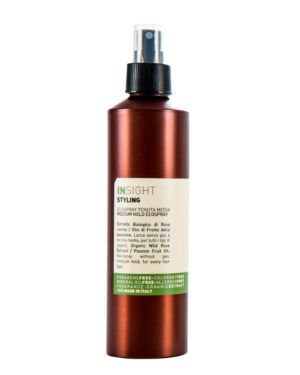 INsight Styling ecospray hårspray en hårlak som er vegansk miljøvenlig, naturlig stylingsspray