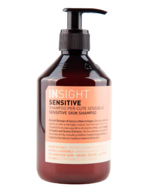 INsight sensitive skin shampoo hårpleje -98% naturlig sart hud miljøvenlig vegansk familie shampoo til sart hud