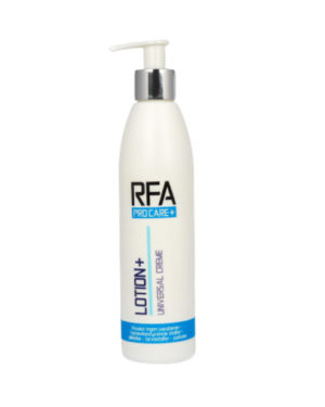 Rfa+lotion univasal creme Dansk hudpleje allergivenlig parfumefri sarthud universal creme blødhud dansk produkt