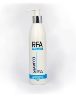 Dansk produkt Rfa+ Shampoo parfumefri allergivenlig til alle hårtyper og farvet hår DansAk produkt