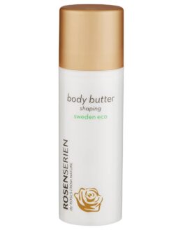 Rosenserien økologiske body butter shaping kropspleje Rosenserien økologiske body butter shaping kropspleje