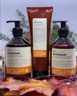 Insight Antioxidant shampoo, Conditioner og mask hårplejeprodukter tilbud sæt Insight hårpleje shampoo mask Conditioner Insight Antioxidant shampoo, Conditioner og mask hårplejeprodukter tilbud sæt Insight hårpleje shampoo mask Conditioner 96% naturlig vegansk Gurli girl godkendt