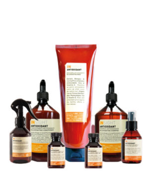 INsight Antioxidant Hårplejesæt-Pakketilbud naturlig hårpleje til naturligt slidt og skadet hår glansgivende